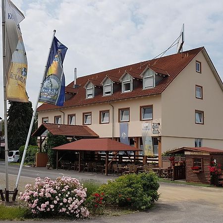 Landgasthof Frankentor Wasserlosen エクステリア 写真