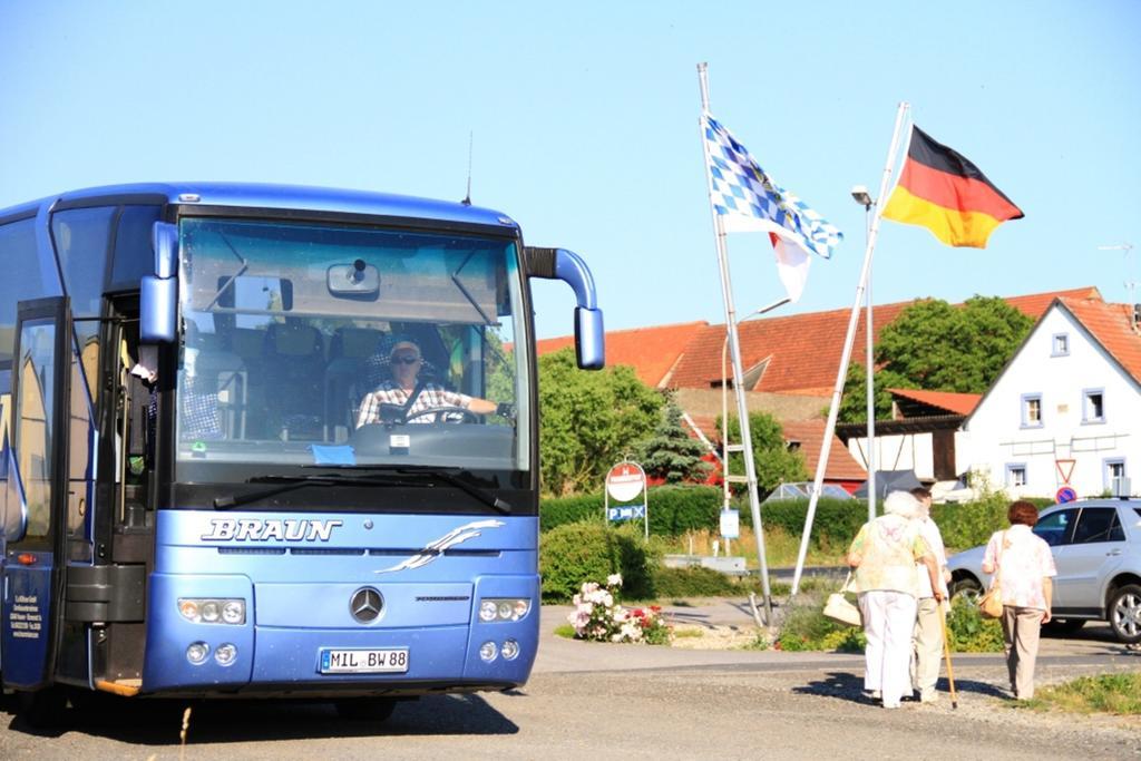 Landgasthof Frankentor Wasserlosen エクステリア 写真