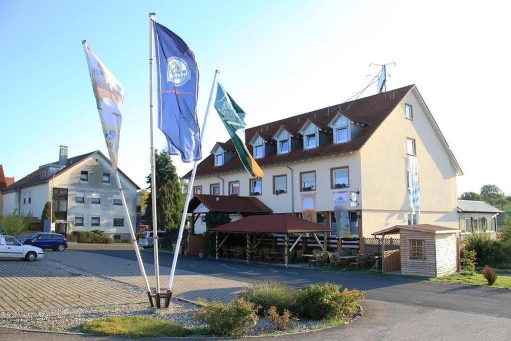 Landgasthof Frankentor Wasserlosen エクステリア 写真